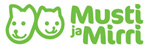 Musti ja mirri -logo